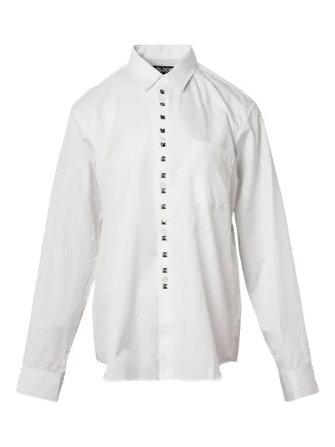 Black Comme Des Garçons stud long-sleeve shirt