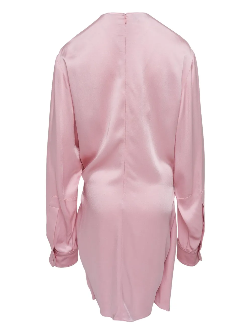 Stella McCartney twist-detail mini dress - Roze