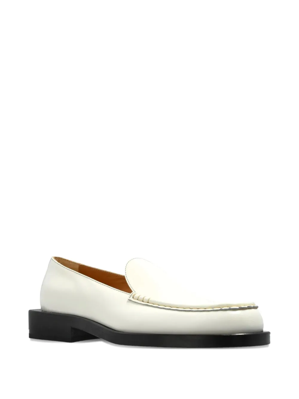 Jacquemus les mocassins panelled brogues - Wit