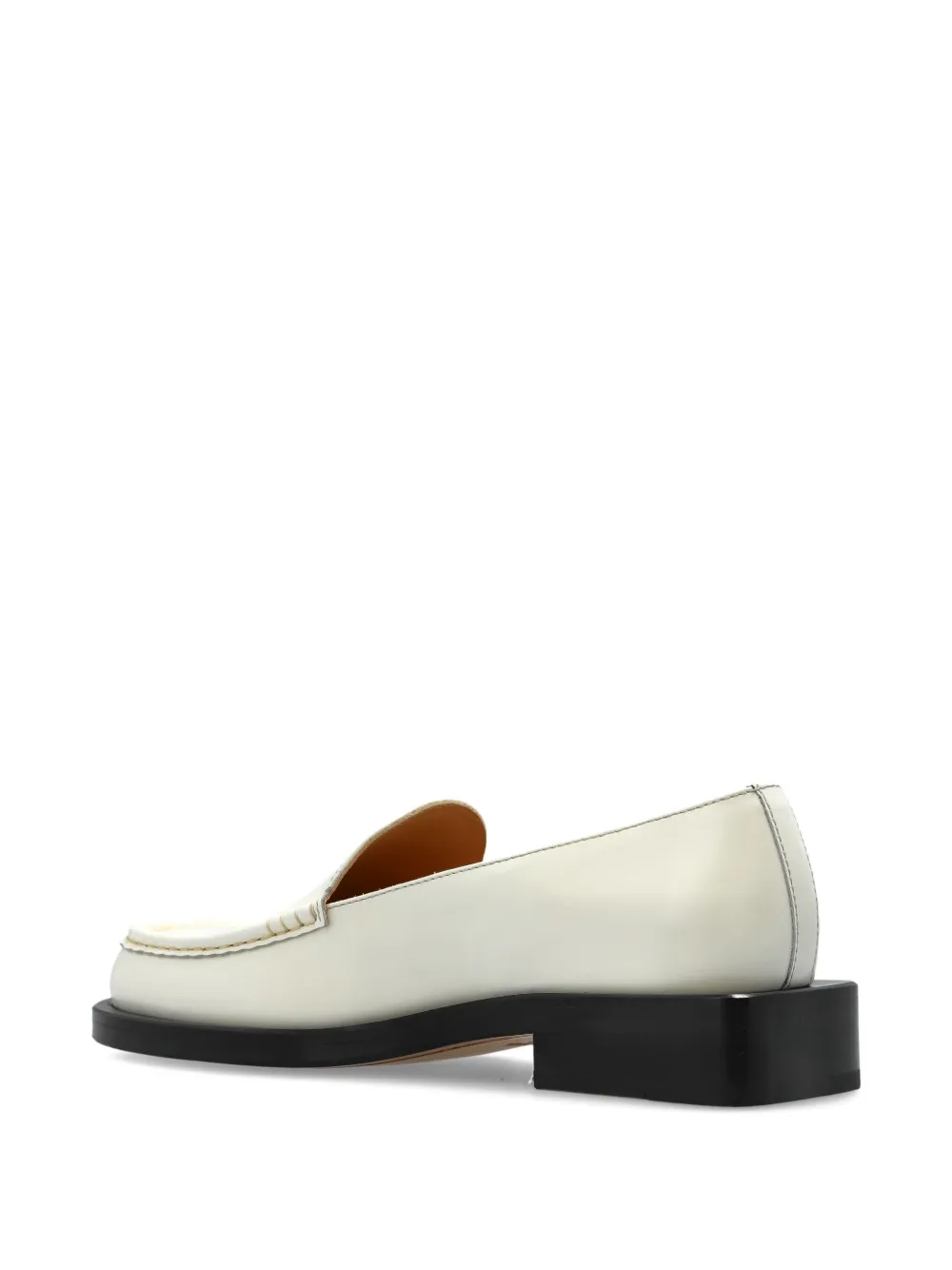 Jacquemus Les Mocassins brogues met vlakken Wit
