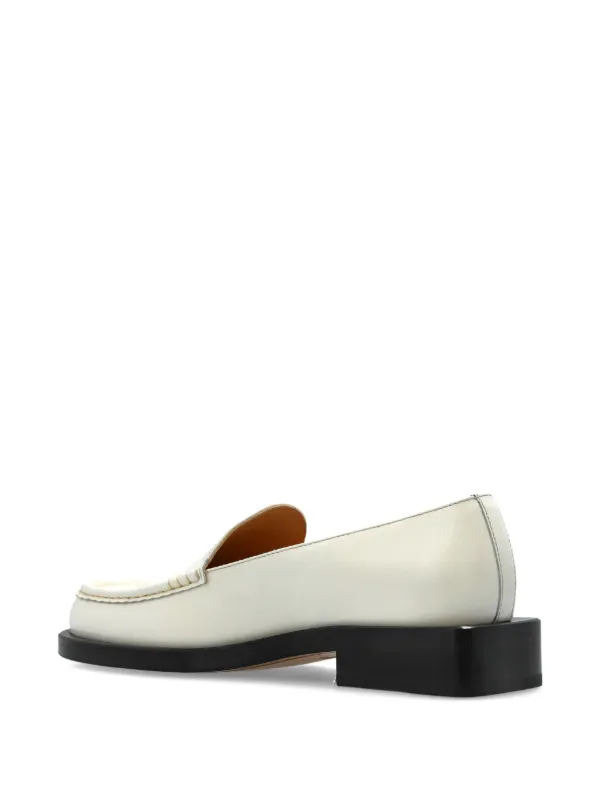 Jacquemus Les Mocassins Panelled Brogues | White | FARFETCH