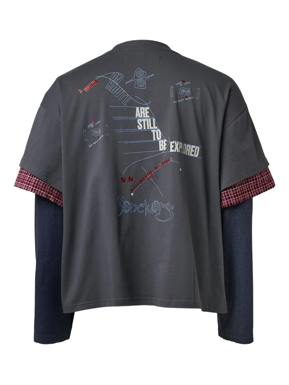 NAMESAKE Chuck layered T-shirt | T-Shirts | Image 2