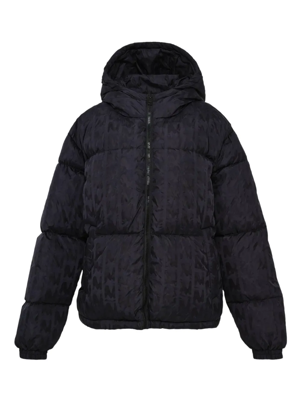 MSGM hooded puffer jacket - Black