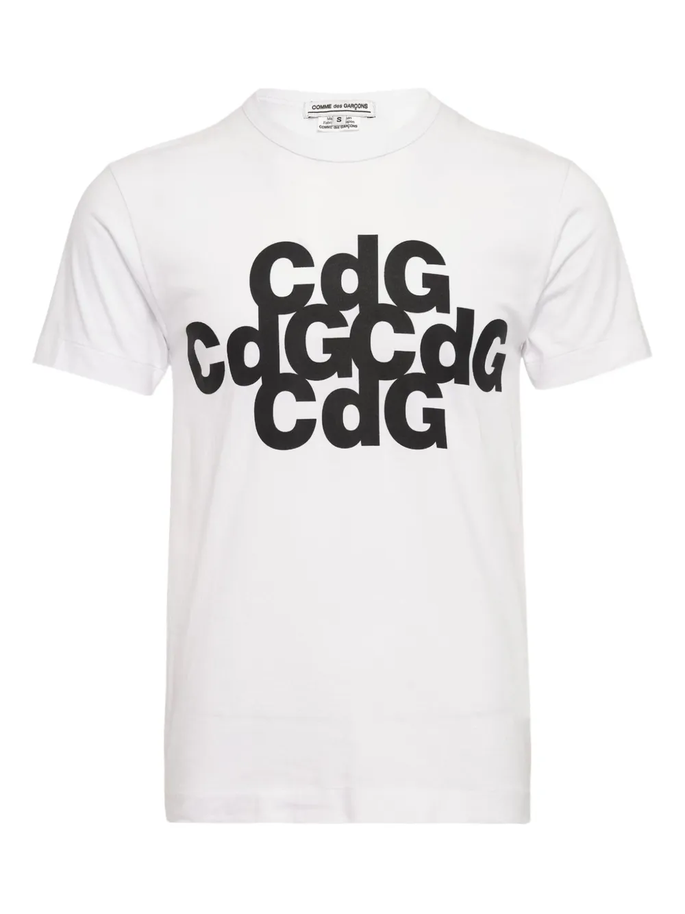 Comme Des Garçons Short-sleeve T-shirt In White