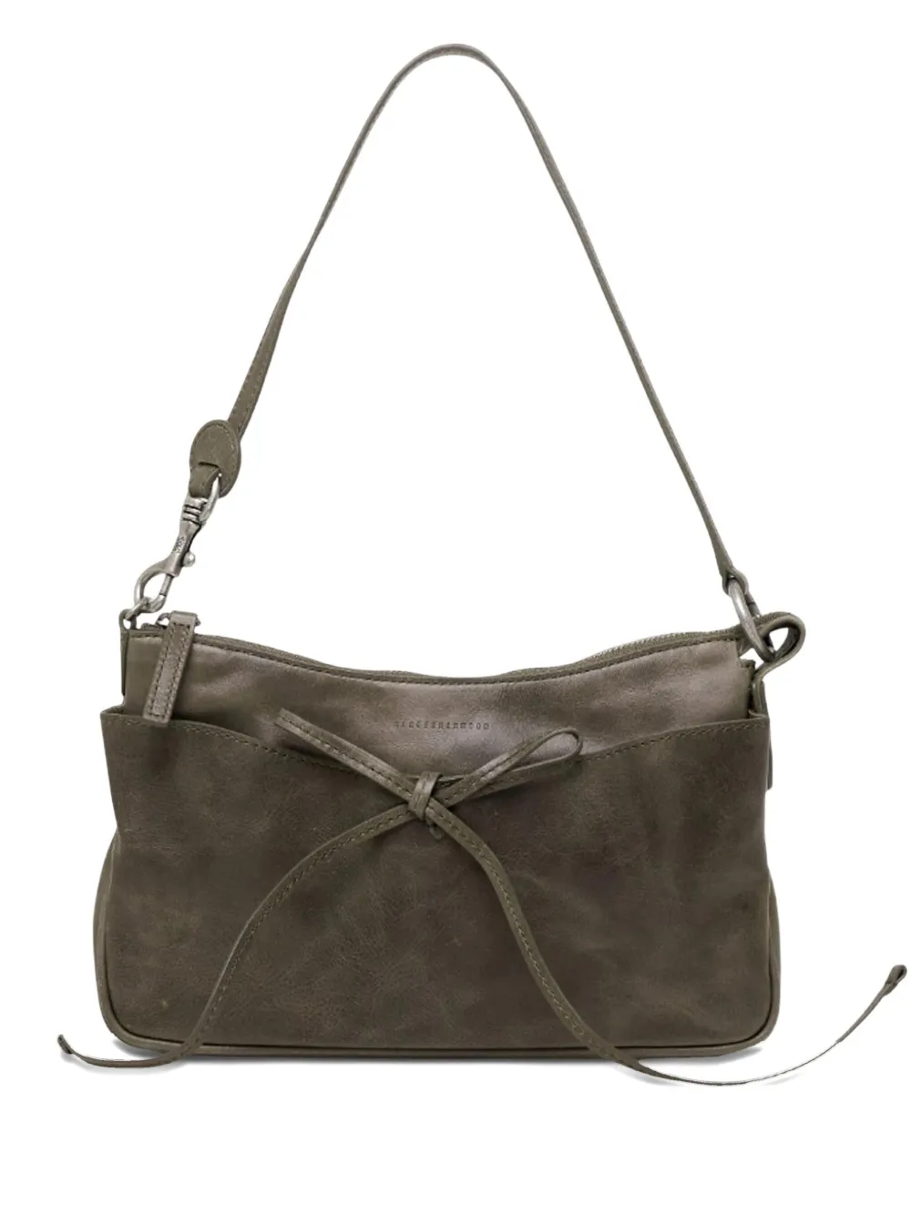 Marge Sherwood bow-detail shoulder bag - Grigio