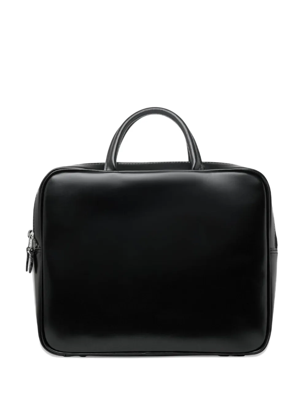 Comme Des Garçons Small Top Handle Tote Bag In Black