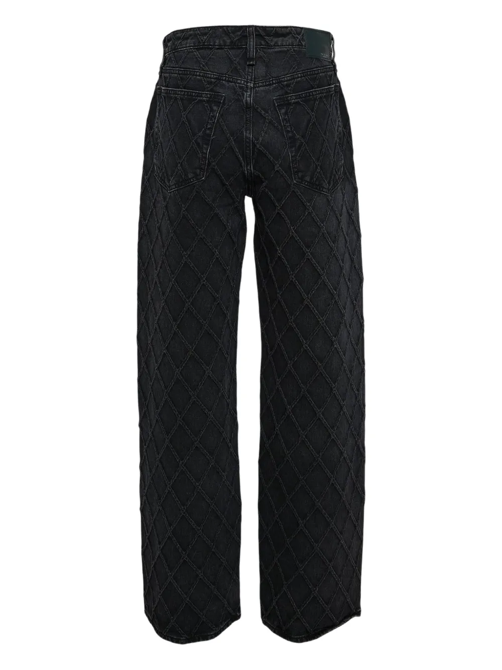 rag & bone Gewatteerde jeans Zwart