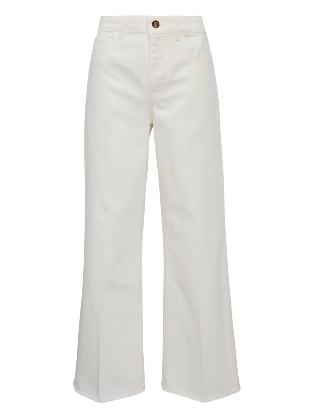 Giambattista Valli Denim Trousers In Neutral