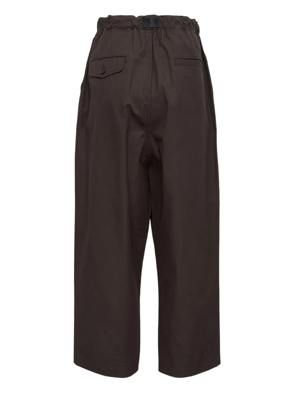 Comme des Garçons Homme belted-waist trousers - Bruin