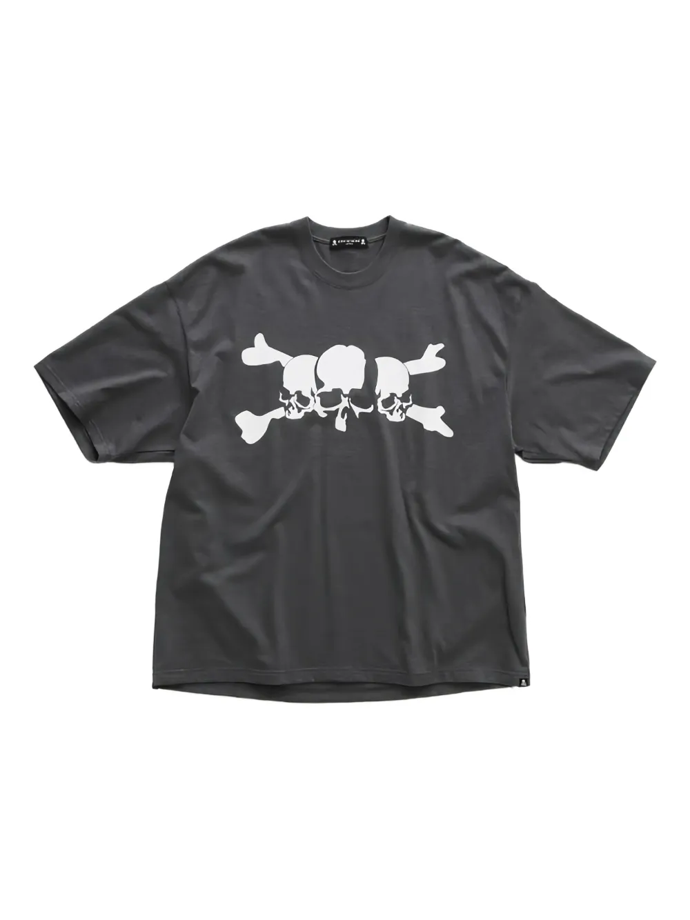 Mastermind Japan skull-print T-shirt | Grey | Image 1
