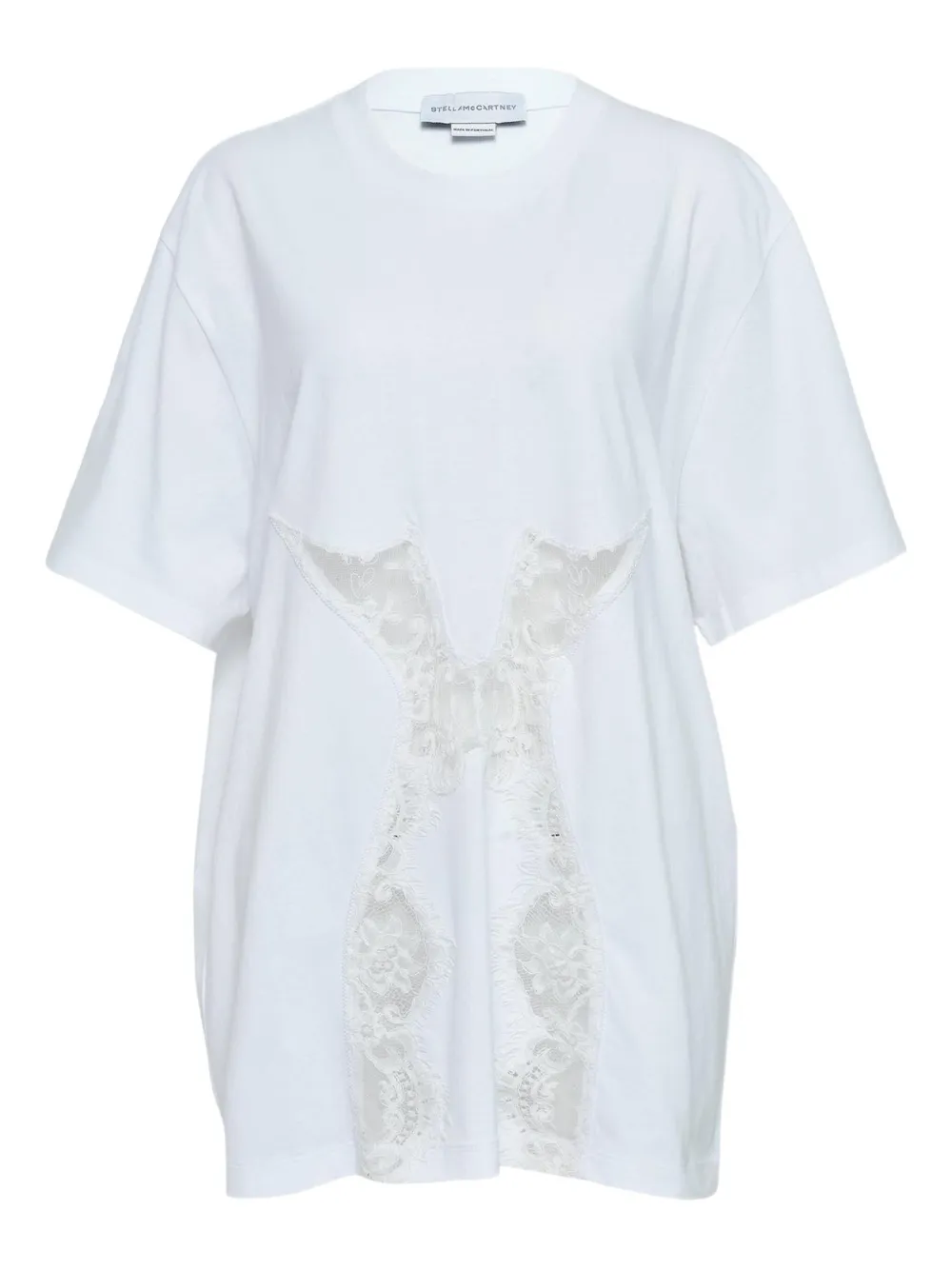 Stella Mccartney Lace T-shirt In White