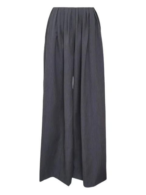 MMAM pleated wool trousers