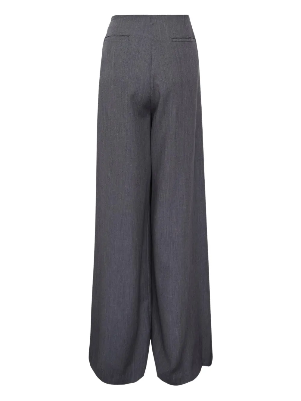 Mmam Pleated Wool Trousers In Blue