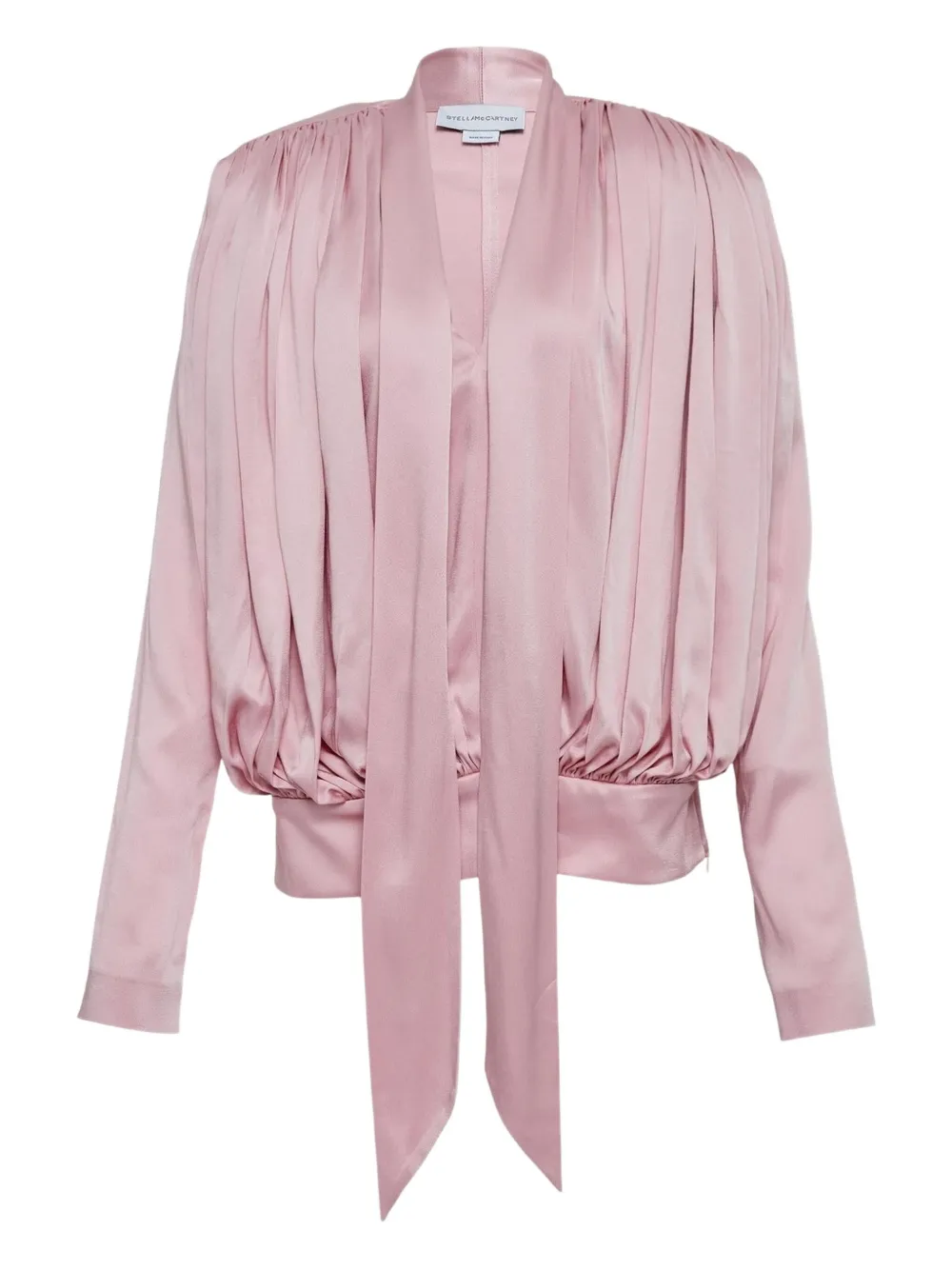 Stella McCartney blusa con cuello en V | rosado | Image 1