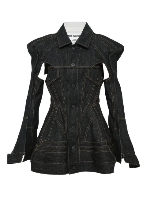 Junya Watanabe chamarra de mezclilla Selvedge