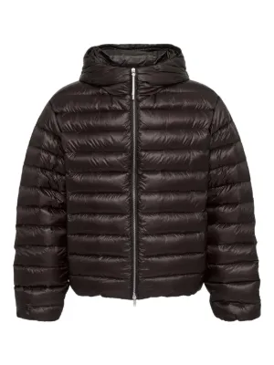 Jil Sander キルティング ダウンジャケット | ブラウン | FARFETCH JP