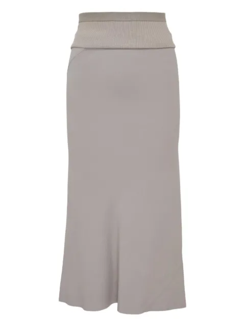 Rick Owens Calf Bias midi skirt