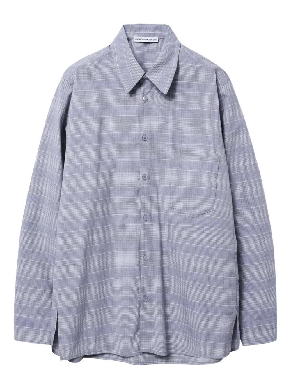 Post Archive Faction Long-sleeve Shirt In Blue