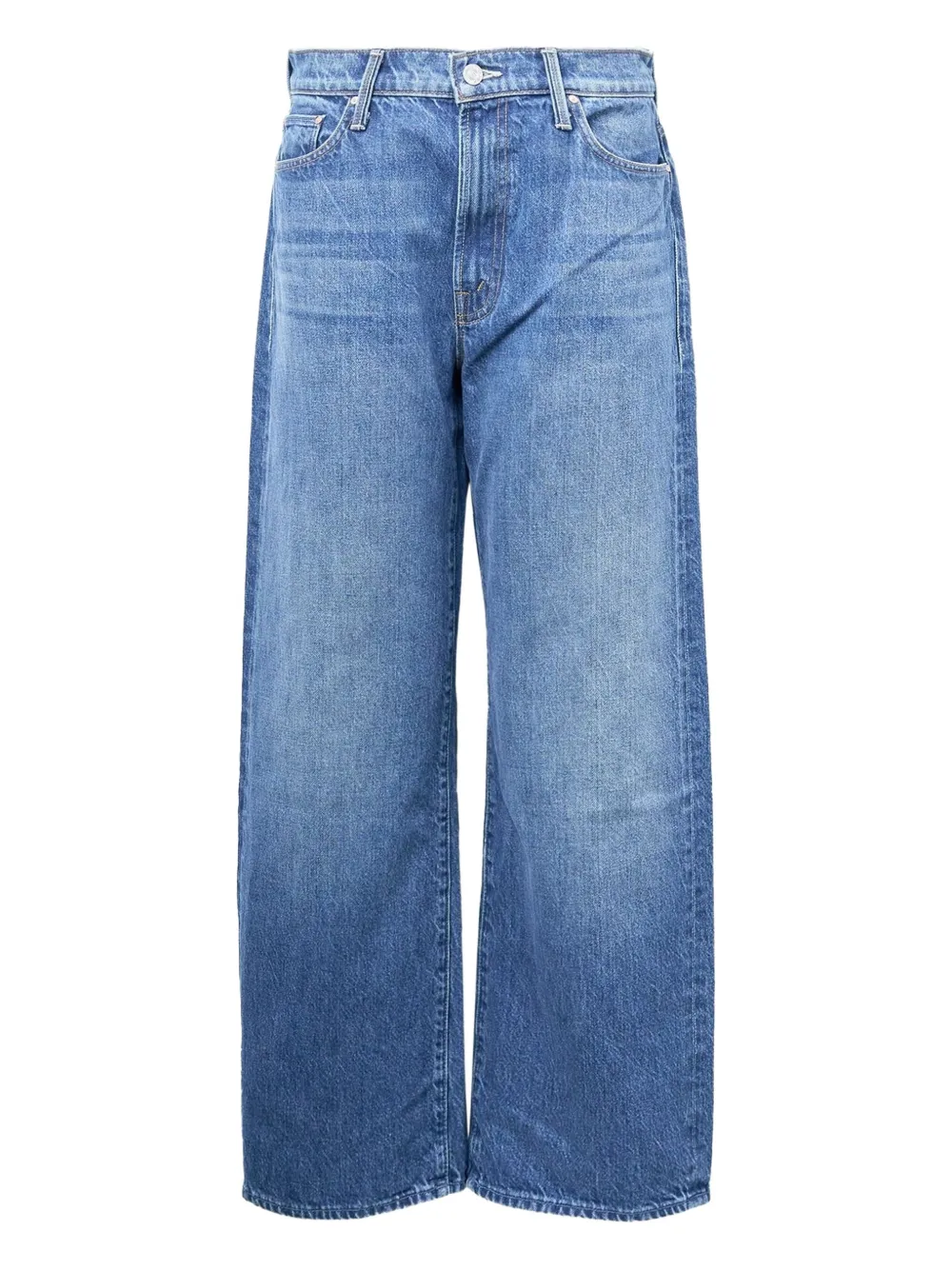 MOTHER Dodger cherry-detail jeans - ブルー