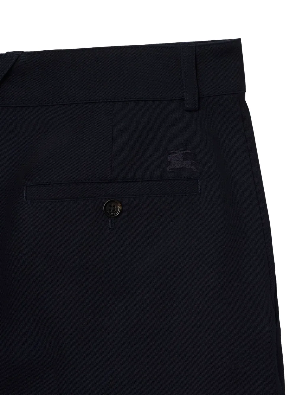 Burberry pressed crease trousers - Blauw