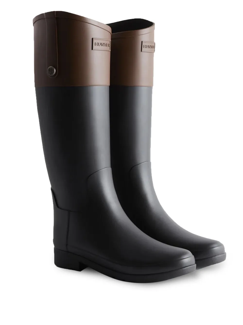 Hunter logo-patch boots | Knee-High Boots | Image 2