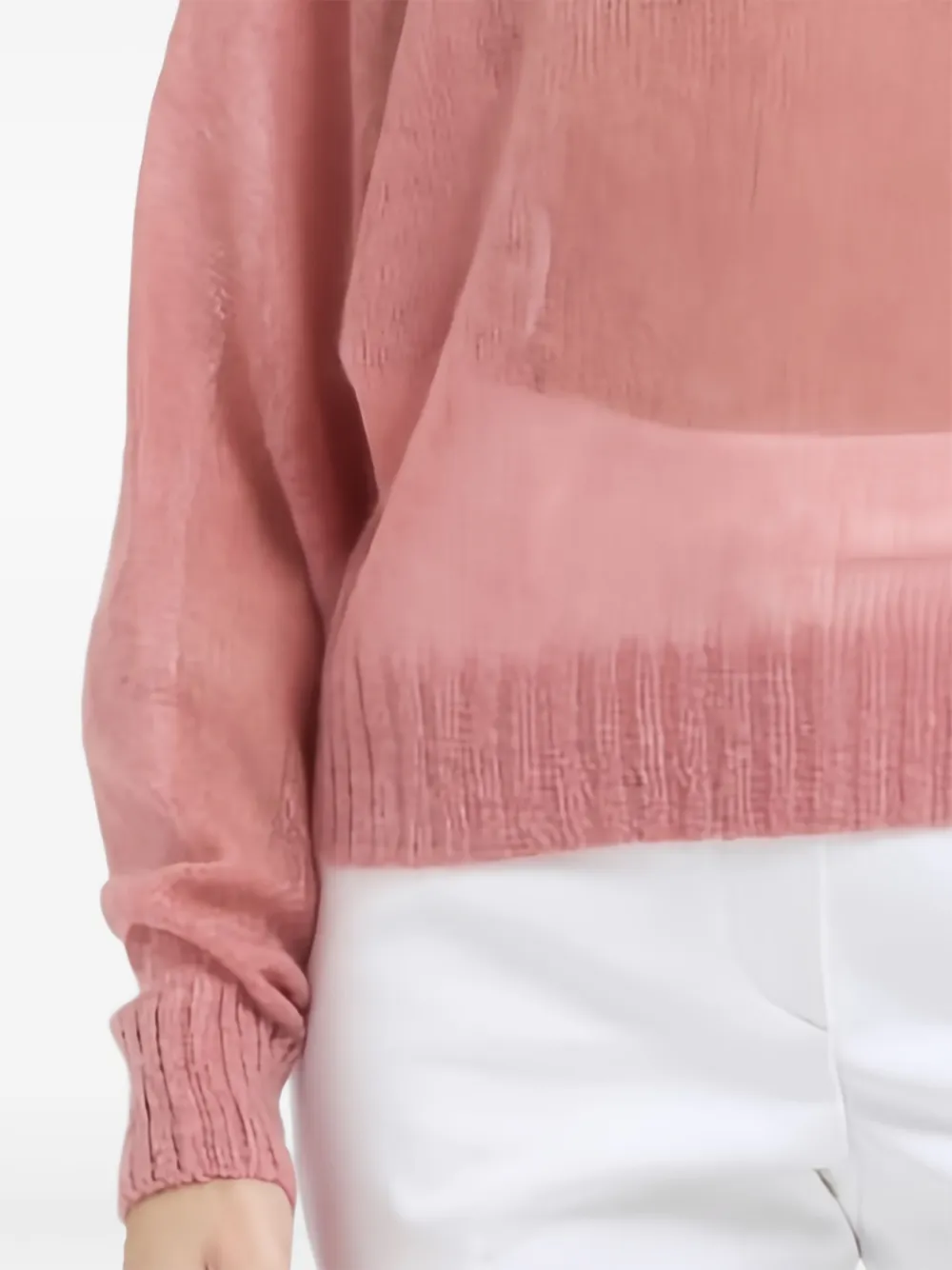 Brunello Cucinelli Long-sleeves Sweater In Pink