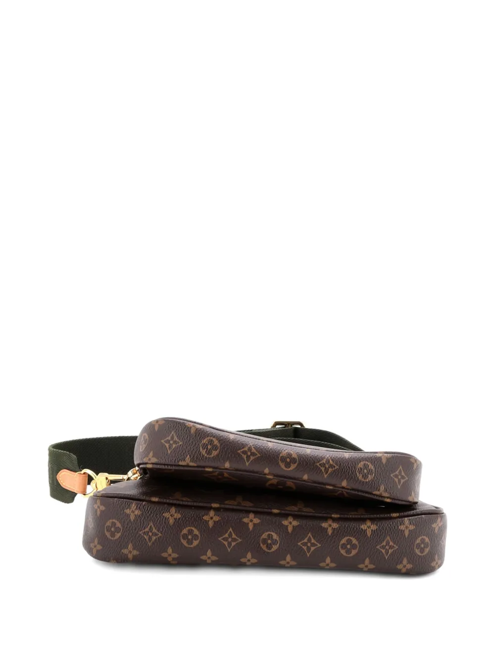 Pre-owned Louis Vuitton Multi Pochette Accessoires Monogram Canvas Crossbody Bag In Brown