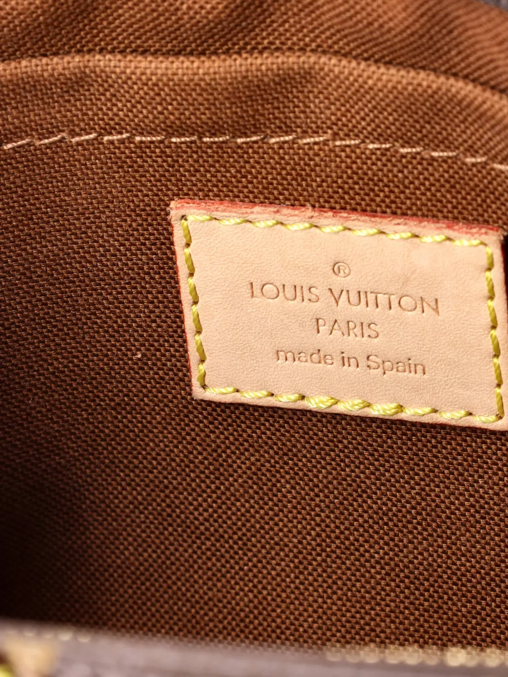 Pre-owned Louis Vuitton Multi Pochette Accessoires Monogram Canvas Crossbody Bag In Brown