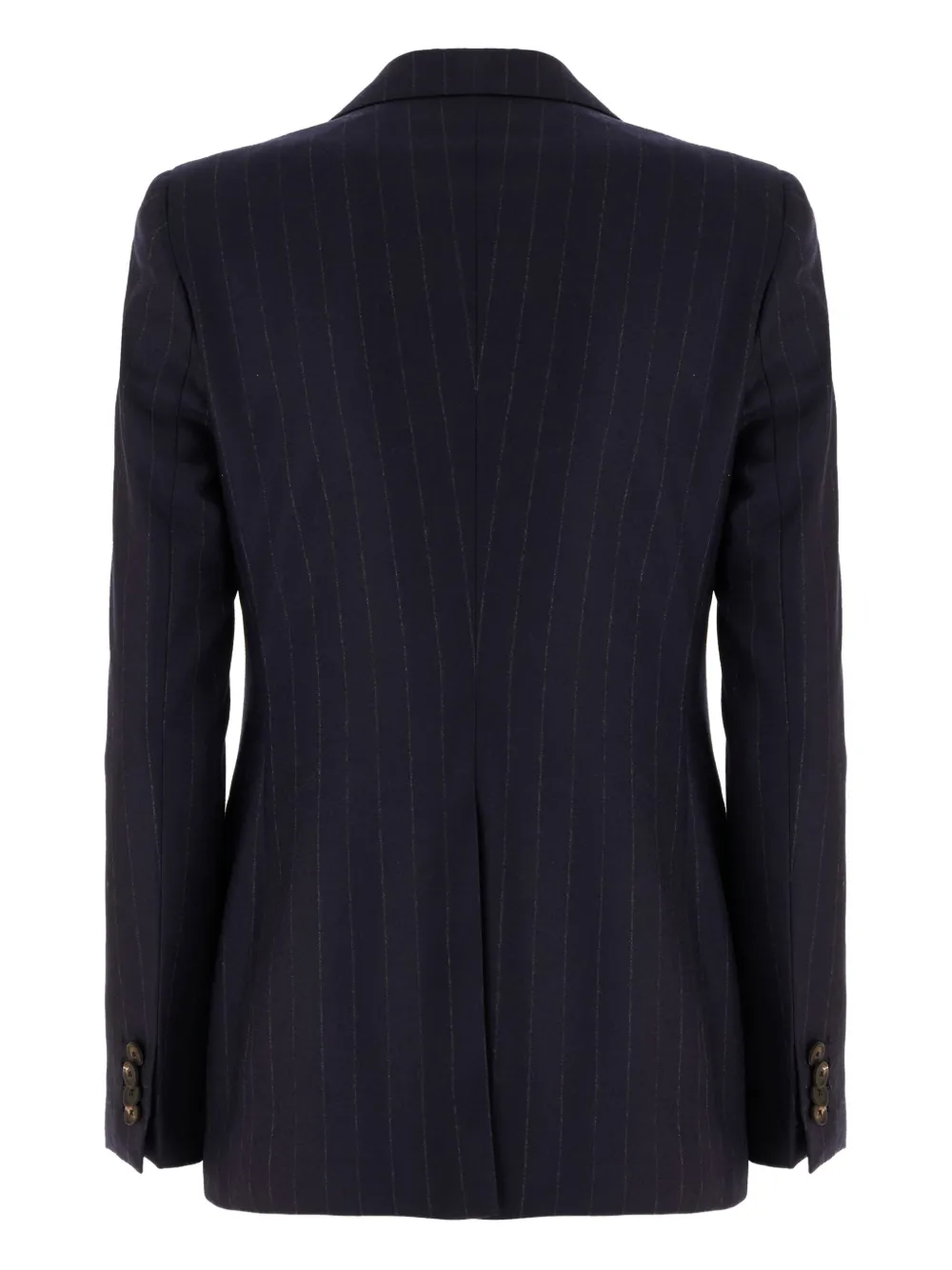 Tagliatore Pinstripe-pattern Single-breasted Suit In Blue
