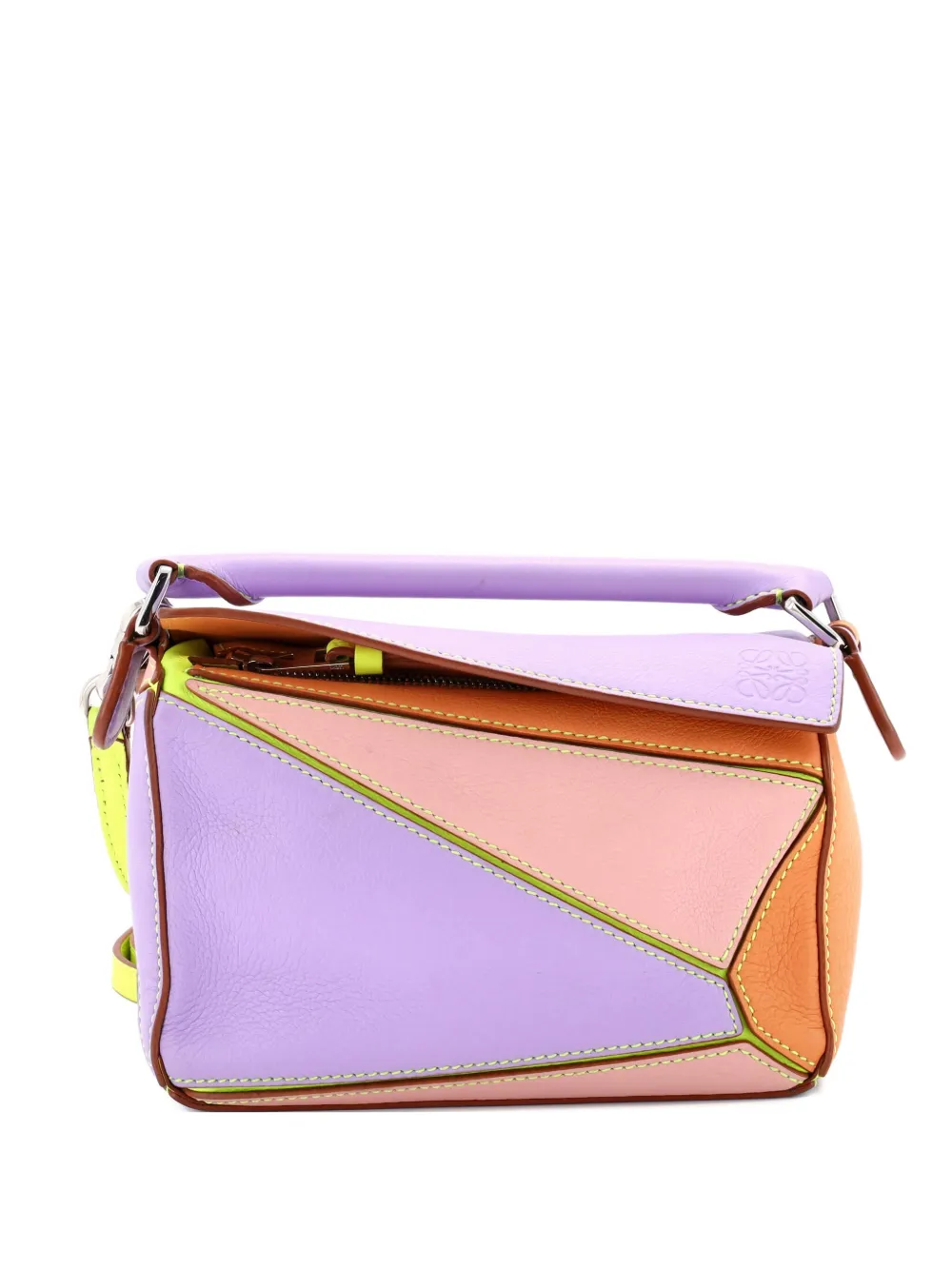 Loewe Pre-Owned Puzzle Bag Leather Mini crossbody bag - マルチカラー Loewe Pre-Owned Puzzle Bag Leather Mini crossbody bag - マルチカラー