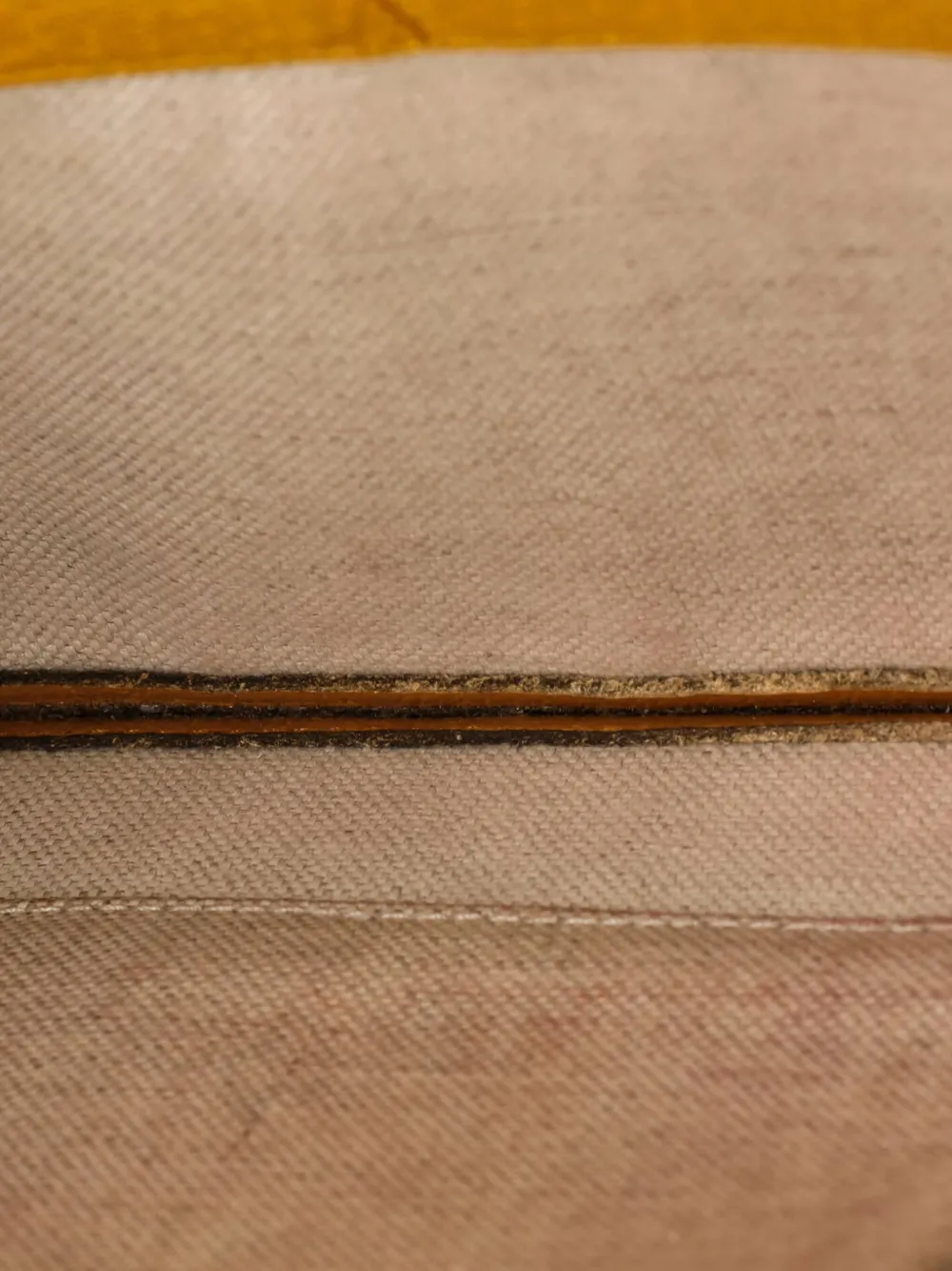 GUCCI Pre-owned Neo Vintage Wristlet Pouch Gg Coated Canvas Clutch Bag In Neutral