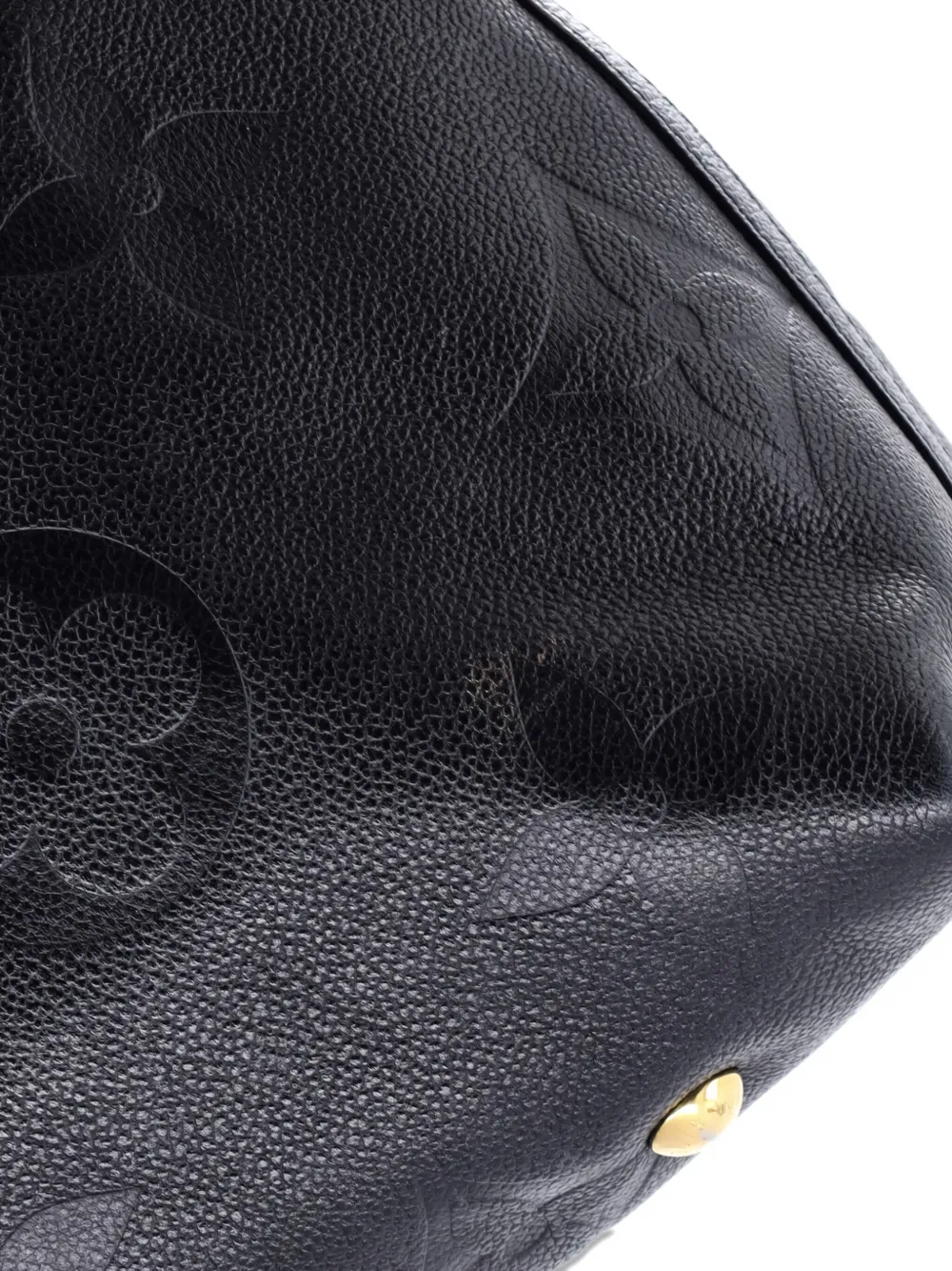 LOUIS VUITTON Pre-owned Carryall Monogram Empreinte Giant Mm Hobo Bag In Black