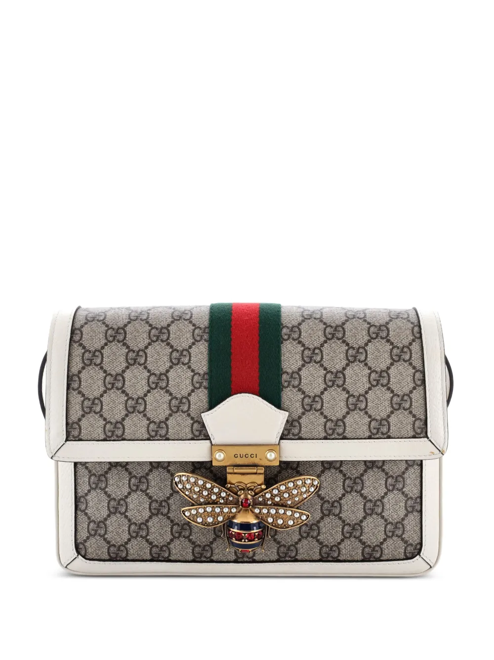 Gucci Pre-Owned Queen Margaret Shoulder Bag GG Coated Canvas Medium Gucci Pre-Owned Queen Margaret Shoulder Bag GG Coated Canvas Medium