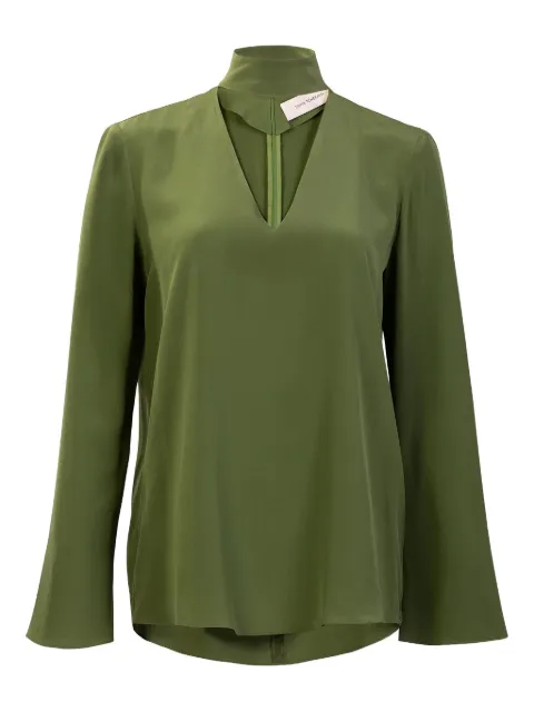 Silvia Tcherassi Kelsey funnel-neck blouse
