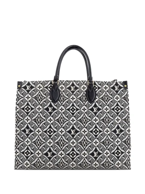 Louis Vuitton Pre-Owned OnTheGo Limited Edition Since 1854 Monogram Jacquard GM tote bag