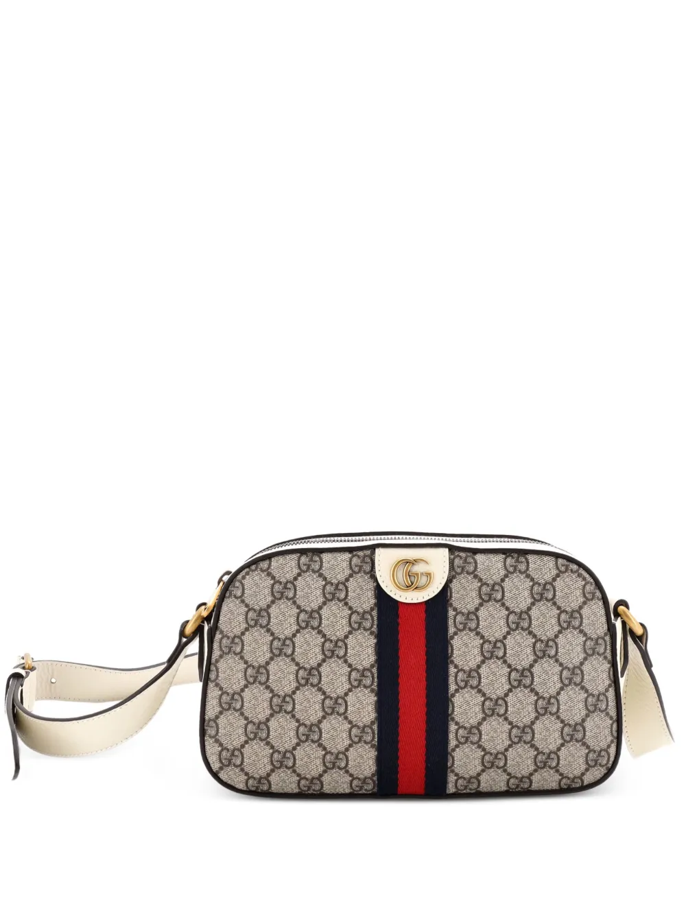 Gucci Pre-Owned Ophidia Camera Shoulder Bag GG Coated Canvas with