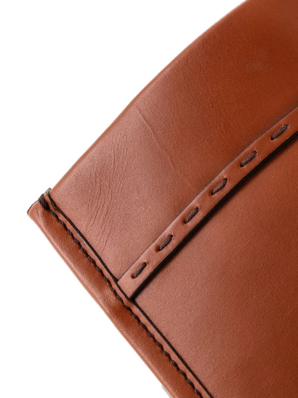 FENDI Pre-owned Sunshine Shopper Leather Large Tote Bag In Brown