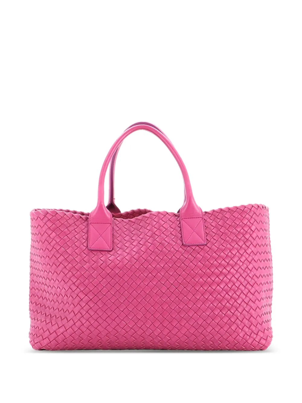 Bottega Veneta Pre-Owned Cabat Intrecciato Nappa Medium tote bag - Rosa