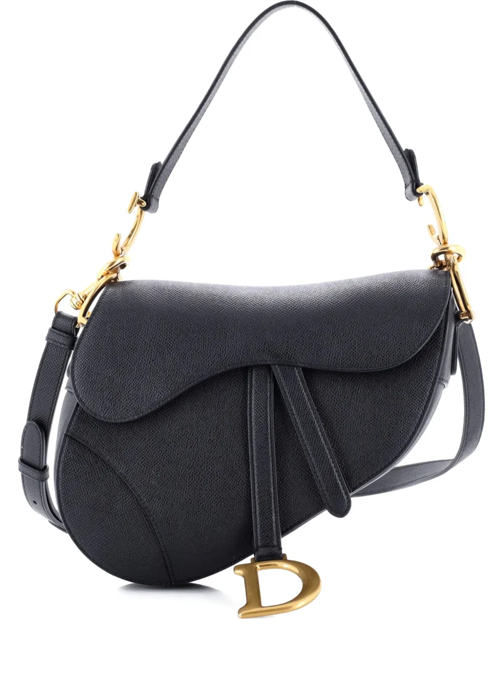 Christian Dior Pre-Owned Saddle Handbag Leather Medium shoulder bag - Christian Dior Pre-Owned Saddle Handbag Leather Medium shoulder bag -