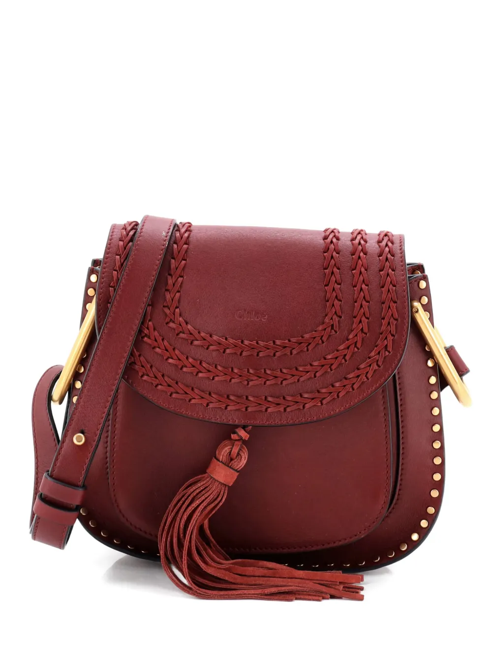 Chloé Pre-Owned Hudson Handbag Whipstitch Leather Small crossbody bag Chloé Pre-Owned Hudson Handbag Whipstitch Leather Small crossbody bag