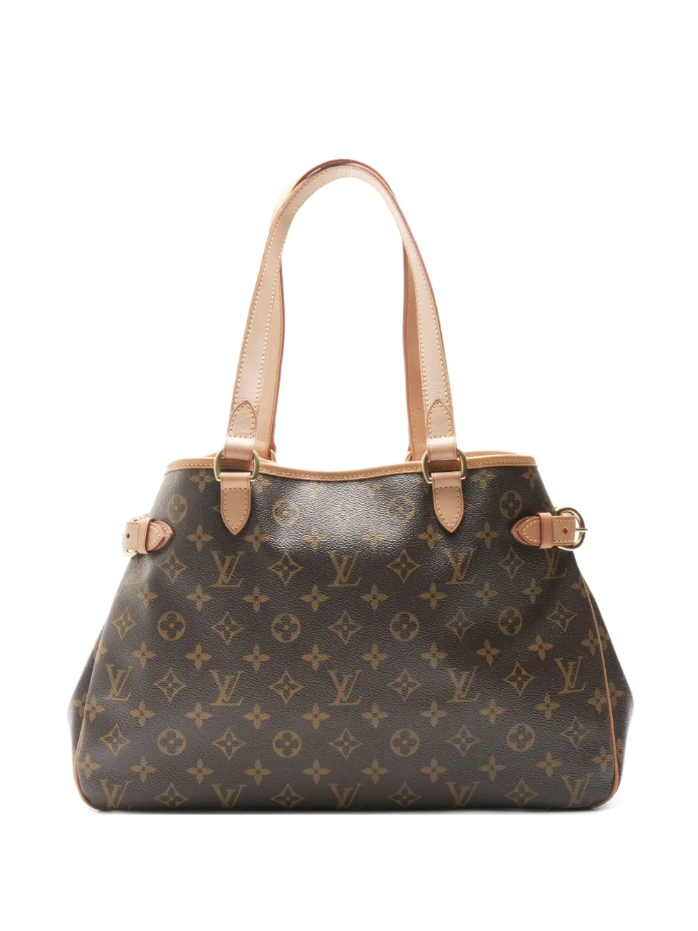 Pre-owned Louis Vuitton 2008 Batignolles Tote Bag In Brown