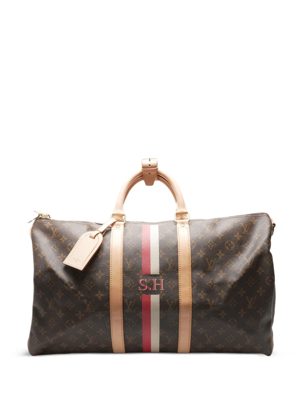 Louis Vuitton Pre-Owned 2009 Keepall Bandouliere 50 Boston bag | Brown | Image 1
