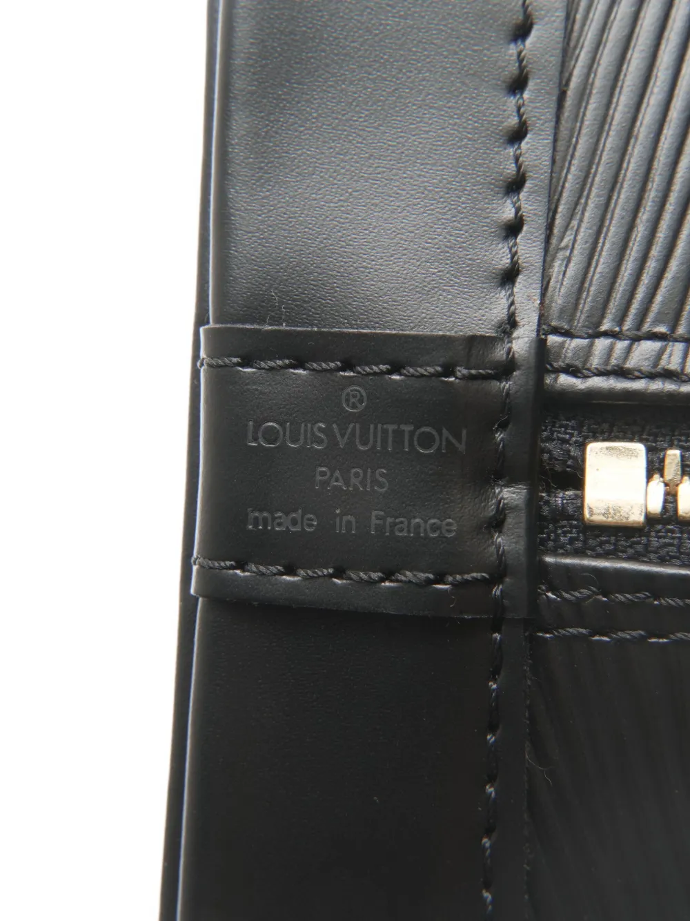LOUIS VUITTON Pre-owned 2000 Epi Alma Handbag In Black
