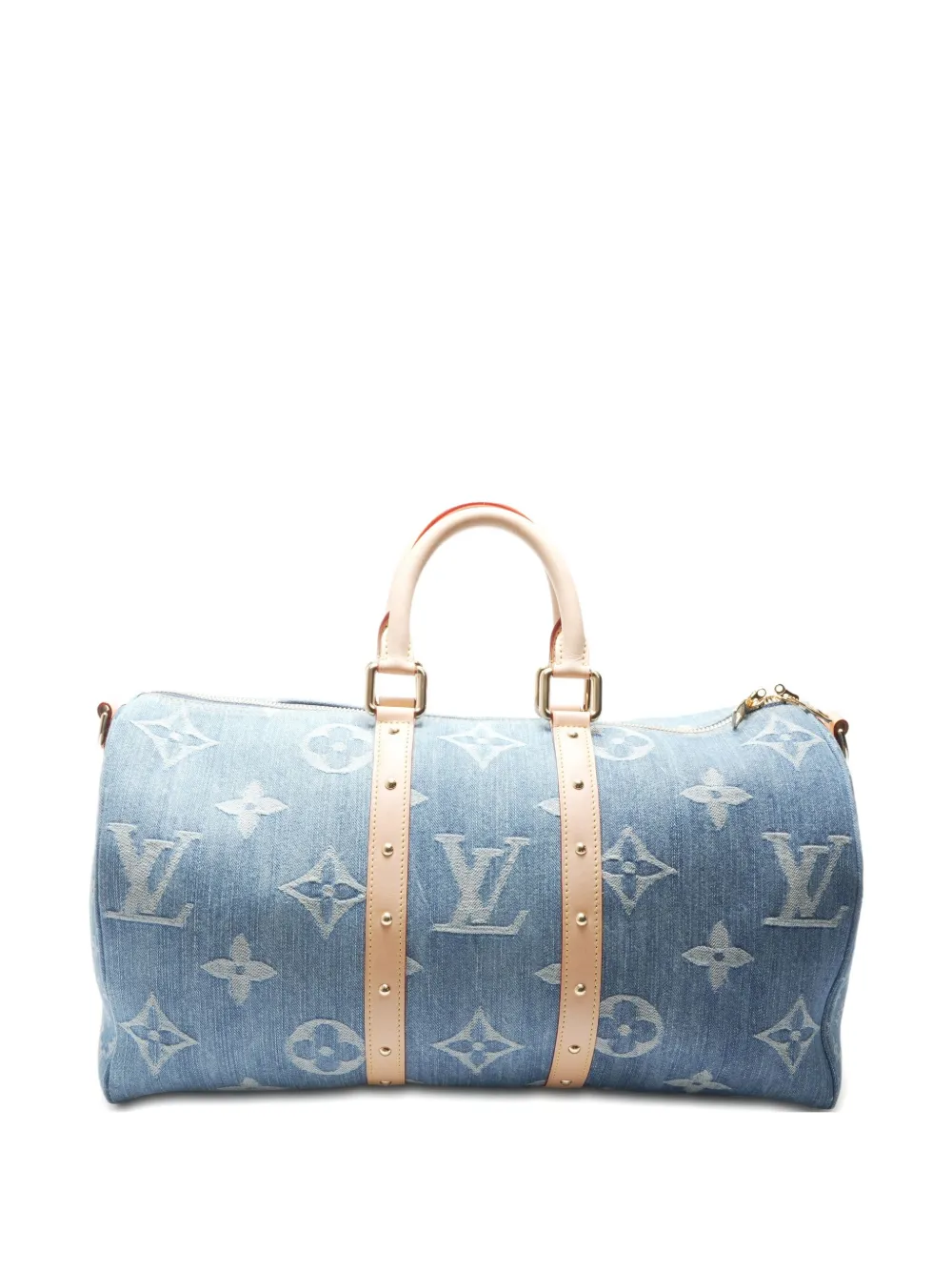Louis Vuitton Pre-Owned sac à main Keepall Bandoulière 45 (2022-2025) | bleu | Image 1
