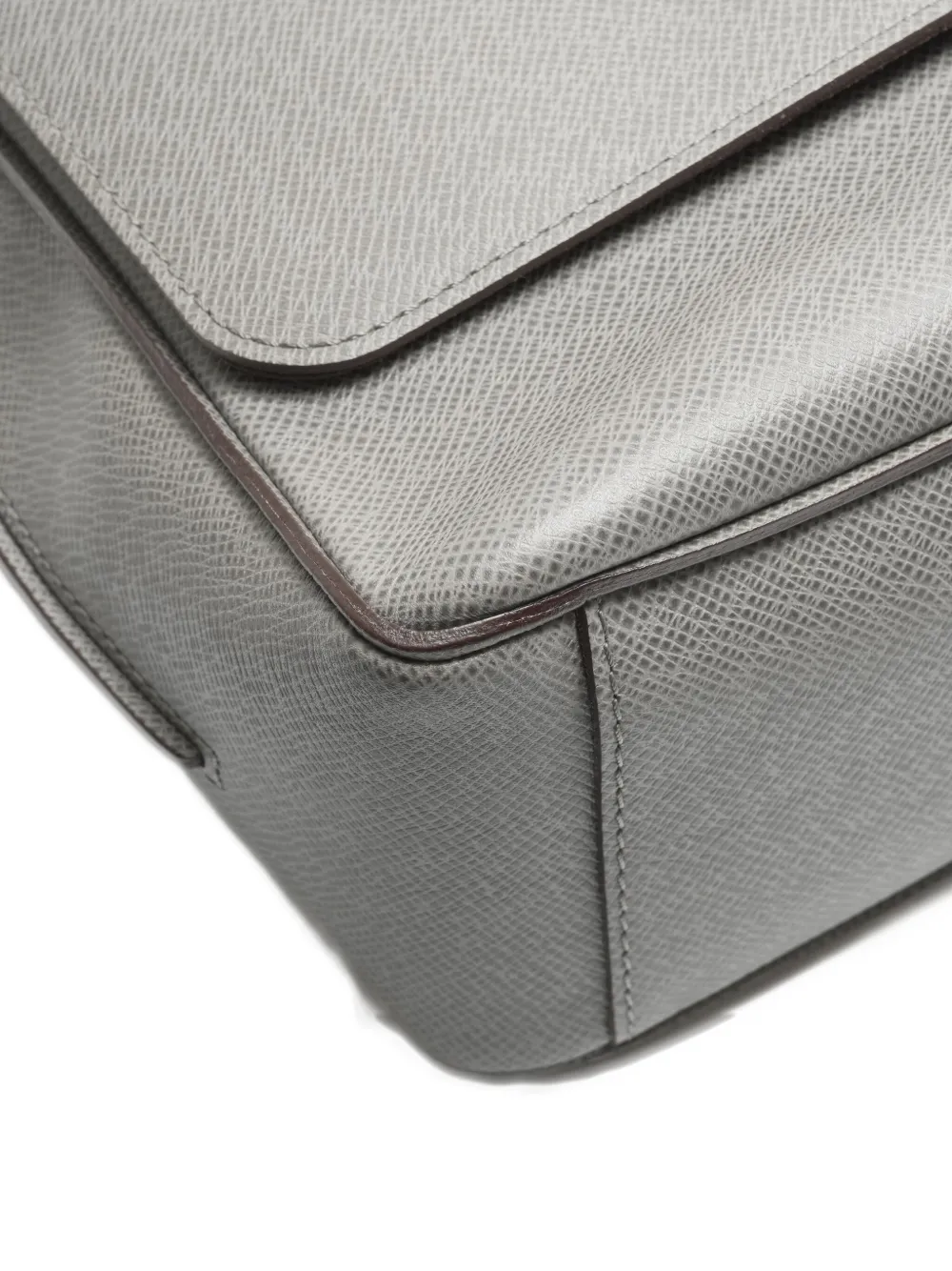 LOUIS VUITTON Pre-owned 2011 Taiga Roman Mm Gracie Shoulder Bag In Gray