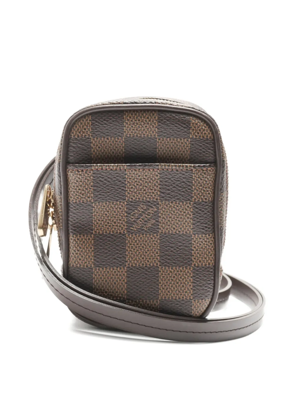 Pre-owned Louis Vuitton 2007 Etui Okapi Pm Shoulder Bag In Brown
