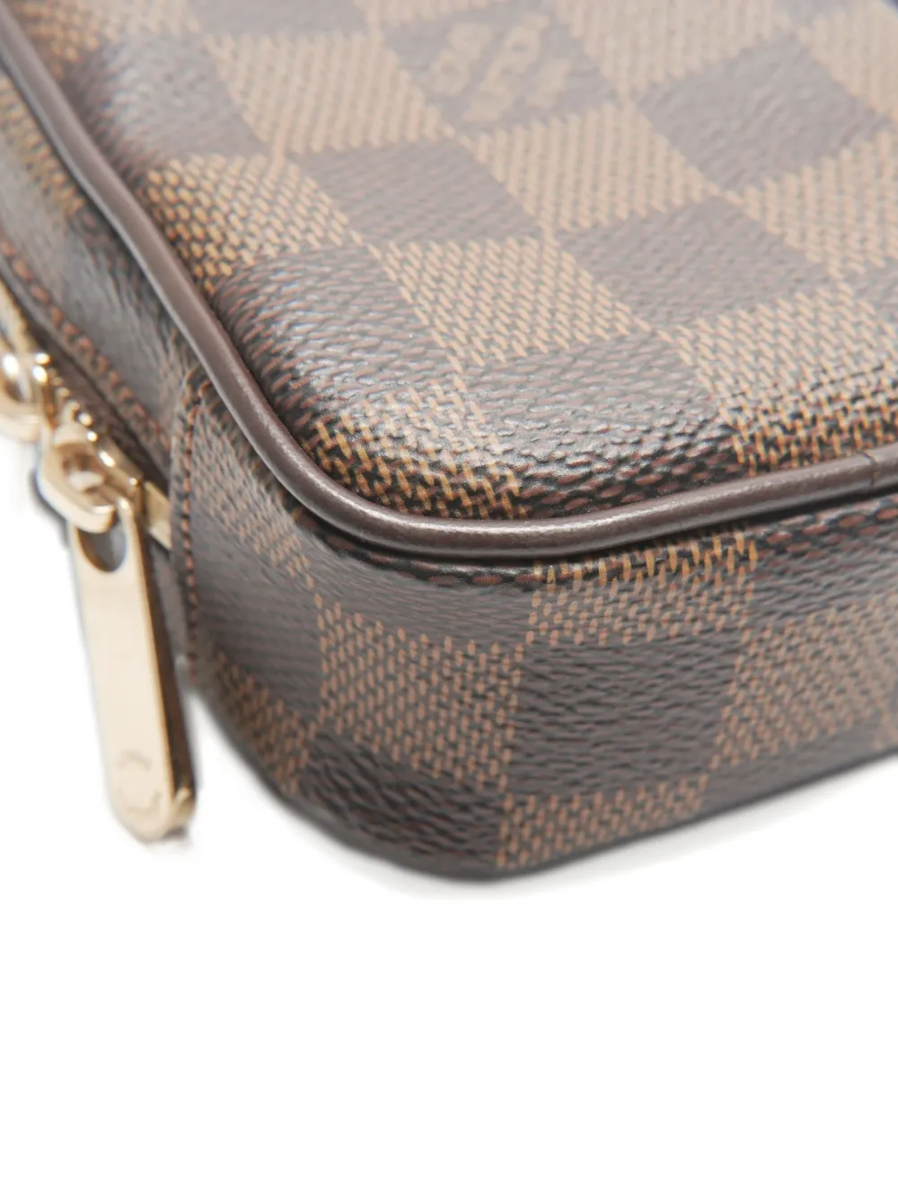 Pre-owned Louis Vuitton 2007 Etui Okapi Pm Shoulder Bag In Brown