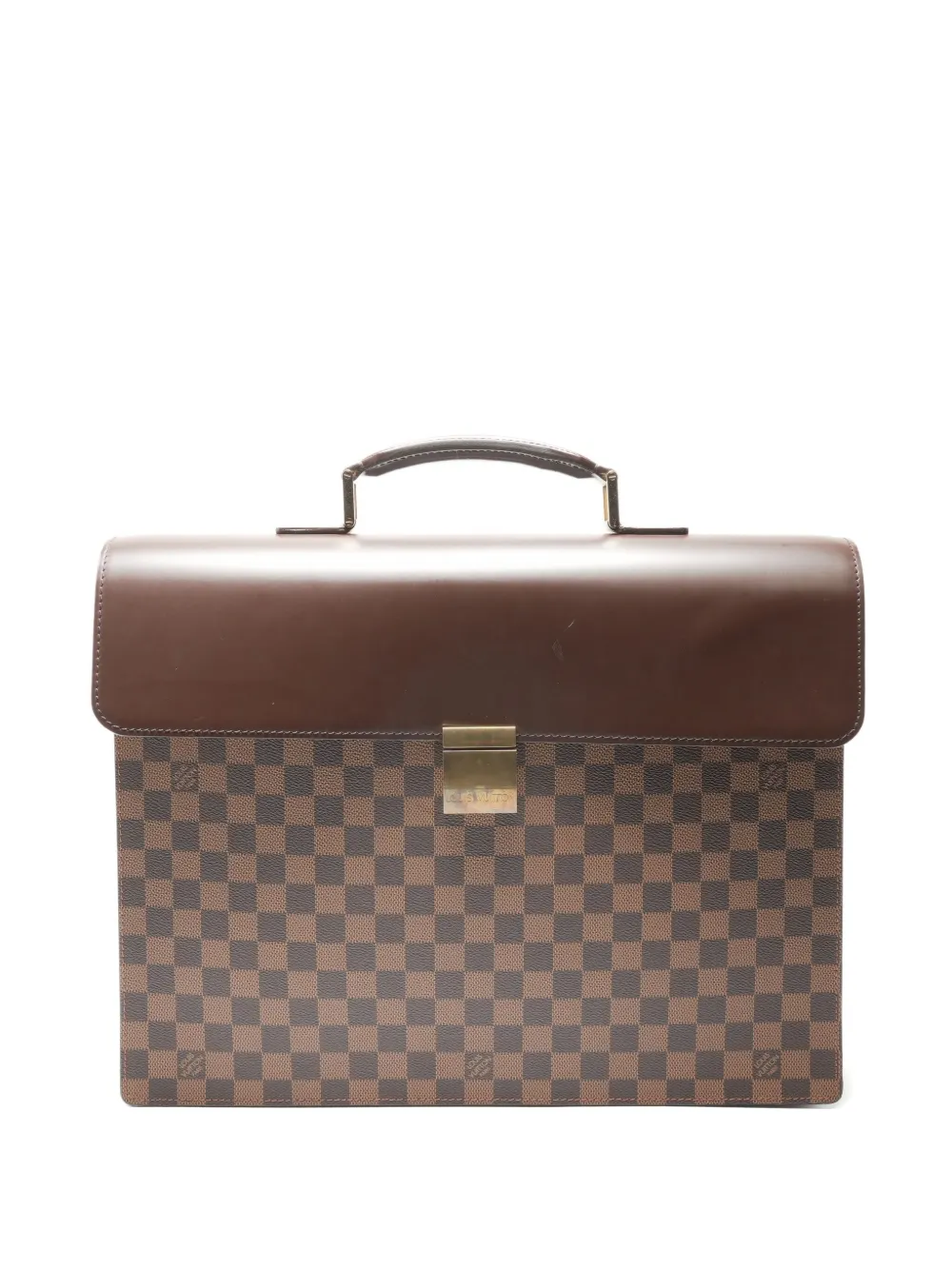 Pre-owned Louis Vuitton 2000 Altona Pm Tote Bag In Brown