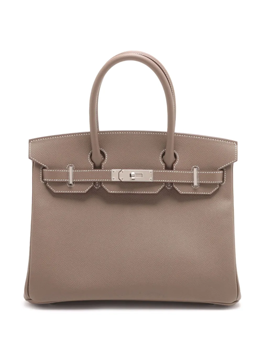 Hermès Pre-Owned bolsa de mano Togo Birkin Retourne 30 2024 | marrón | Image 1
