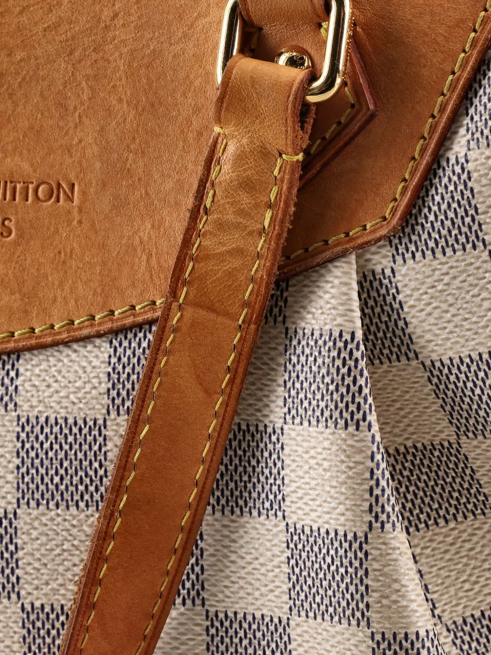 LOUIS VUITTON Pre-owned Siracusa Handbag Damier Gm Shoulder Bag In Neutral